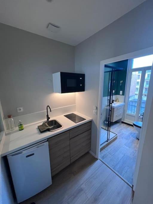 Apartamento Chez Marcel Menage Et Linge Inclus Dieppe Exterior foto
